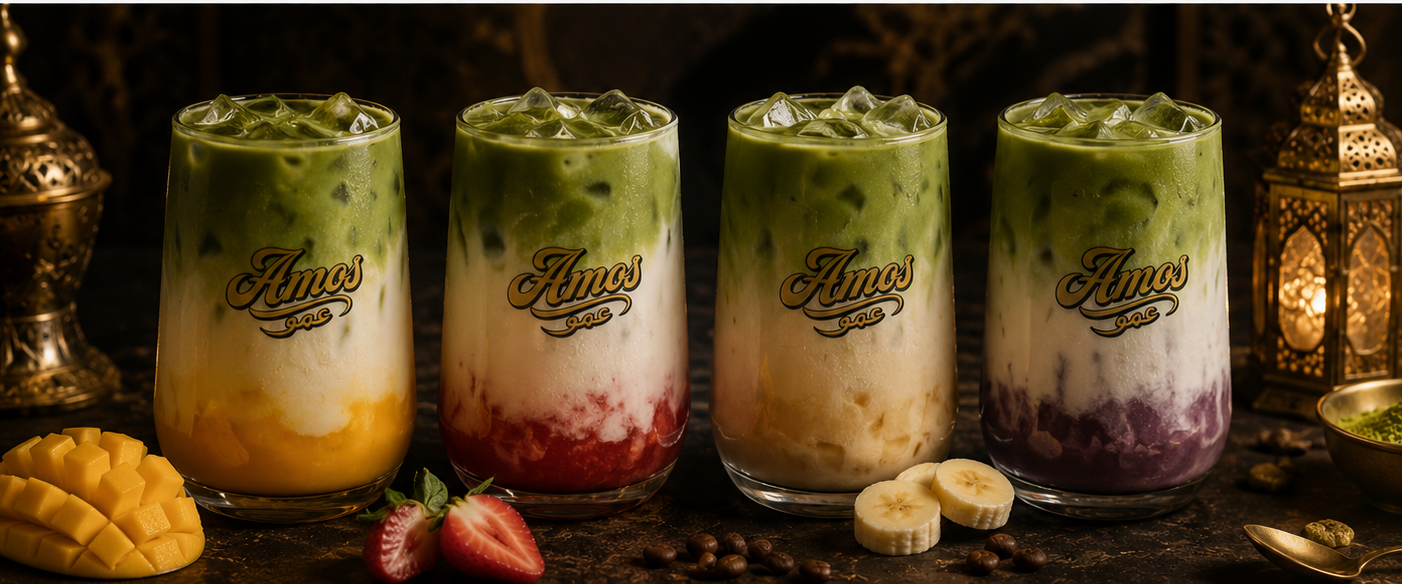 Amo's Café signature drinks lineup